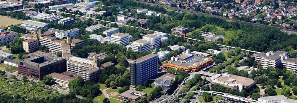 Campus Nord Luftaufnahme vom Campus Nord